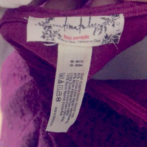 Free People Purple Lace Dress - Picture 7 of 8